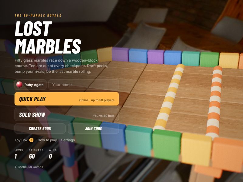 Lost Marbles screenshot